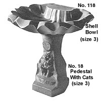 Pedestal With Cats
