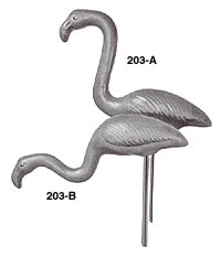 Flamingo, 20" long (head to tail)